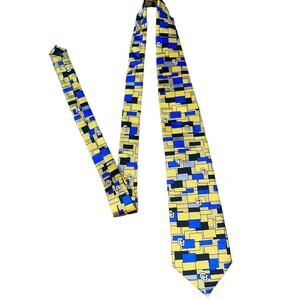 CU Colorado University Tie necktie Department of surgery men's yellow/black